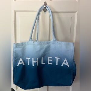 NEW Athleta Ombré Blue Tote Bag